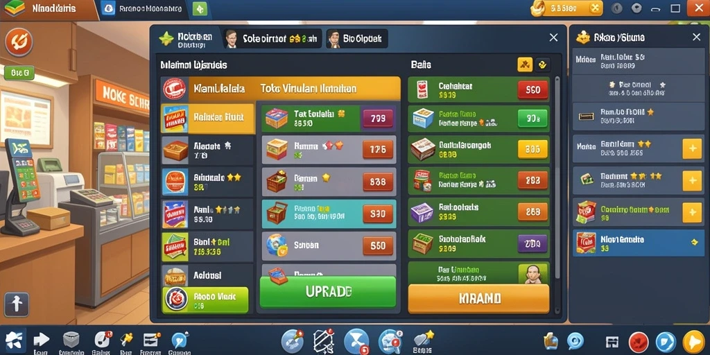 Tampilan menu utama CK789 yang menarik.