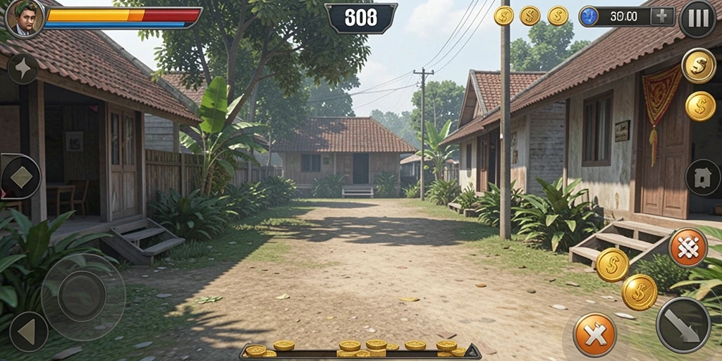 Tampilan awal yang menarik dan penuh warna.