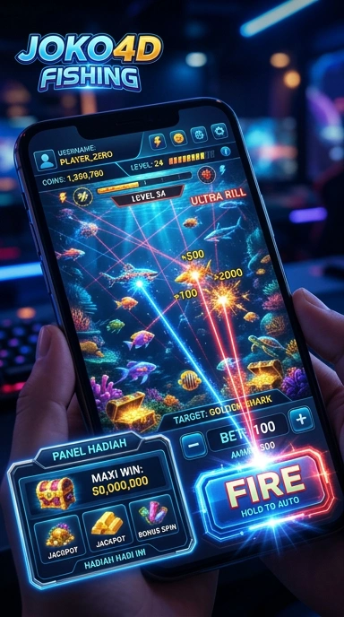 Galeri pratinjau visual joko4d build APK resmi terbaru